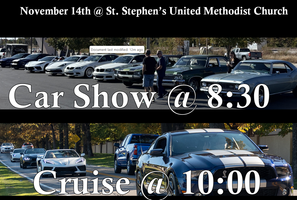 Cruising for Christ Houston Fall Car Show and Cruise Rally